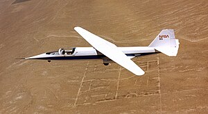 Oblique-Wing-Flugzeug AD-1 (1980)