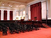The meeting hall of the New York City Bar Association, 2010.