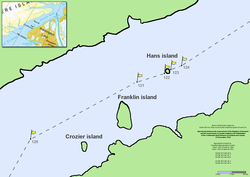 Poloha ostrova v Naresově průlivu