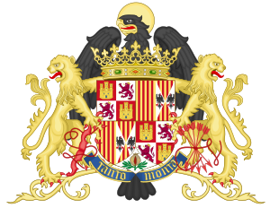 English: Coat of Arms of Queen Isabella of Cas...