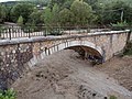 Draguignan km L’ancien pont sur la Nartuby, à sec, au lieu-dit pont d'Aups.