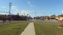 Prudenville along Houghton Lake Drive (M-55)