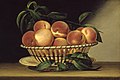 Schaal met perziken (1816)