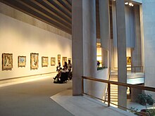 Robert Lehman Wing Robert Lehman Wing - Visitors Watching Impressionist Masters.JPG