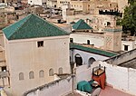 Saffarin Madrasa (dated to 1271); the minaret (right) and prayer hall (left) are visible