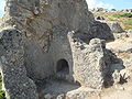 Sauna do Castro de Ulaca, Villaviciosa, (Ávila), semellante á dos castros galaicos.