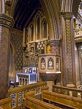 St Giles RC Church Cheadle Staffs pulpit