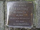 Stolperstein für Anna Kassing