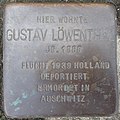 Stolperstein Duderstadt Marktstraße 40 Gustav Löwenthal