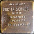 Stolperstein für Moritz Schnog (Krummer Büchel 18)