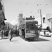 Line 3 tram, 1950s