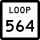 State Highway Loop 564 marker