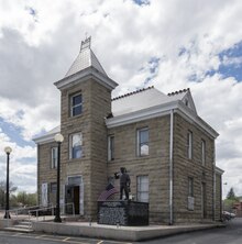 Walsenburg Mining Museum The 1896 city jail in Walsenburg, Colorado, which in 1994 became the mining museum for "The City Built on Coal" LCCN2015632564.tif