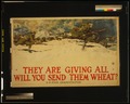 They are giving all – Will you send them wheat?