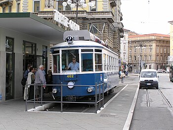 Tram in Trieste