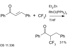 Trifluormethylace s trifluorjodmethanem