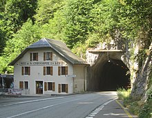 entrée nord-est du tunnel Napoléon