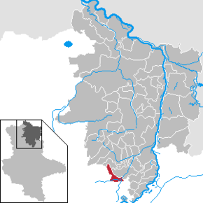Poziția Uchtdorf pe harta districtului Stendal