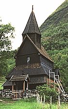 Urnes stavkyrka färdigställdes någon gång mellan 1130 och 1150.