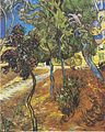 Trees in the Garden of the Hospital Saint-Paul 1889 Private Collection (F642)