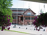 A casino building in Savonlinna