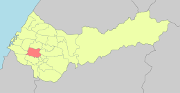 Distretto di Xitun – Mappa