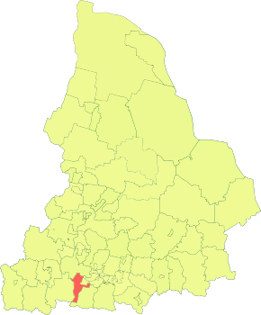 городской округ Ревда на карте