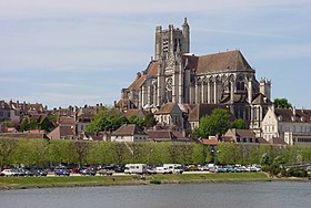 L'Yonne vue du Pont Paul Bert