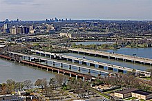 14th Street bridges in March 2020 Looking NW at Virginia 14thStreetbridgesVirginia.jpg