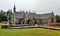 L'église Notre-Dame du Grouanec : vue extérieure d'ensemble, côté sud.