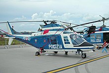 Agusta A109A Mk.II of the Italian police Agusta A109 of Italian police.JPG