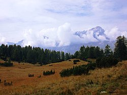 Skyline of Zoldo Alto