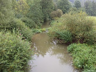 Der Ailsbach an der Behringersmühle