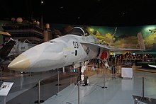 F/A-18A on display at the Air Zoo Air Zoo December 2019 007 (McDonnell Douglas F-A-18A Hornet).jpg