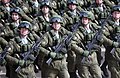 Российские десантники 217-го гв. пдп репетиции Парада Победы на полигоне Алабино