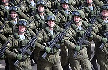 Russian troops marching in the 2015 Moscow Victory Day parade Alabino220415part1-06.jpg