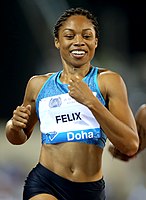 Weltmeisterin Allyson Felix