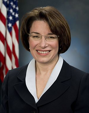 Amy Klobuchar, member of the United States Senate