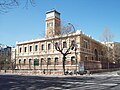 Anciennes Écoles Aguirre, rue Alcalá, Madrid.