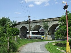 B. Třemešná železniční most