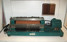 Drum memory from the BESK computer, Sweden's first binary computer, which made its debut in 1953 BESKmemories.jpg