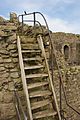 Замок Баумаріс, Уельс, Велика Британія. Дерев'яні сходи
