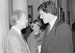 US president Jimmy Carter and Governor-Elect B...