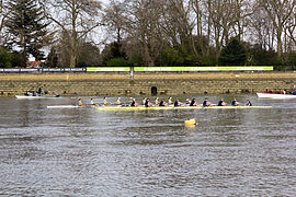 Women's Reserve race from the Putney Embankment