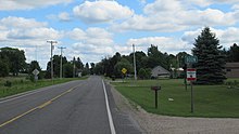 Road signage along South 23 Road