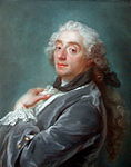 Густаф Лундберг. Портрет Франсуа Буше, 1741