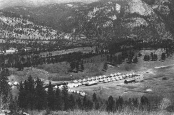 File:CCC camp, Horseshoe Park, Rocky Mountain National Park.tif