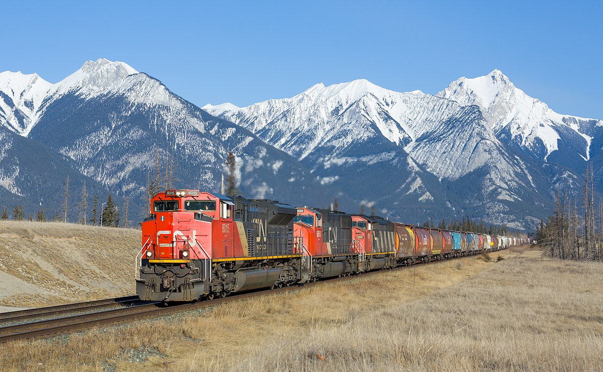 CN 8015, 5690 and 5517 Hinton - Jasper