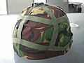 Військовий шолом MK 6 з камуфляжним кавером (чохол)