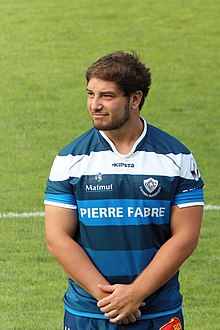 Description de l'image Castres Olympique - Présentation de l'équipe 2015-2016 - Florian Houerie 1.jpg.